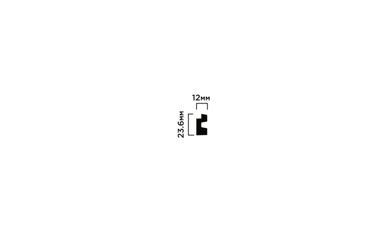 Финишный молдинг HIWOOD LF129B NP